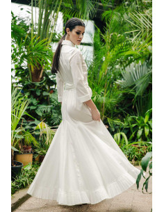 LONG LARGE SHIRT DRESS 2