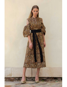 ANIMAL PRINT MEDIUM TUNIC DRESS 2
