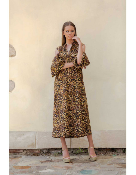 ANIMAL PRINT MEDIUM TUNIC DRESS