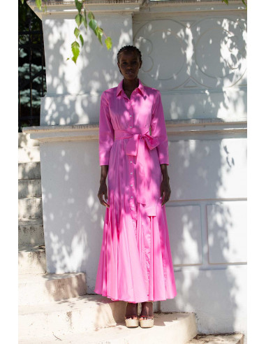 LONG LARGE SHIRT DRESS